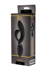 Zginany wibrator królik z masażerem do punku g usb