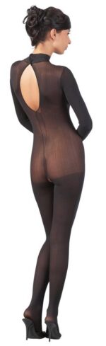 Catsuit bodystocking siateczka otwarty krok m/l - obrazek 10