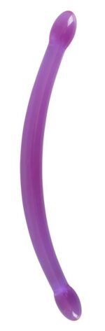 Silikonowe długie podwójne giętkie dildo 44 cm - obrazek 7