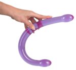 Silikonowe długie podwójne giętkie dildo 44 cm - obrazek 10