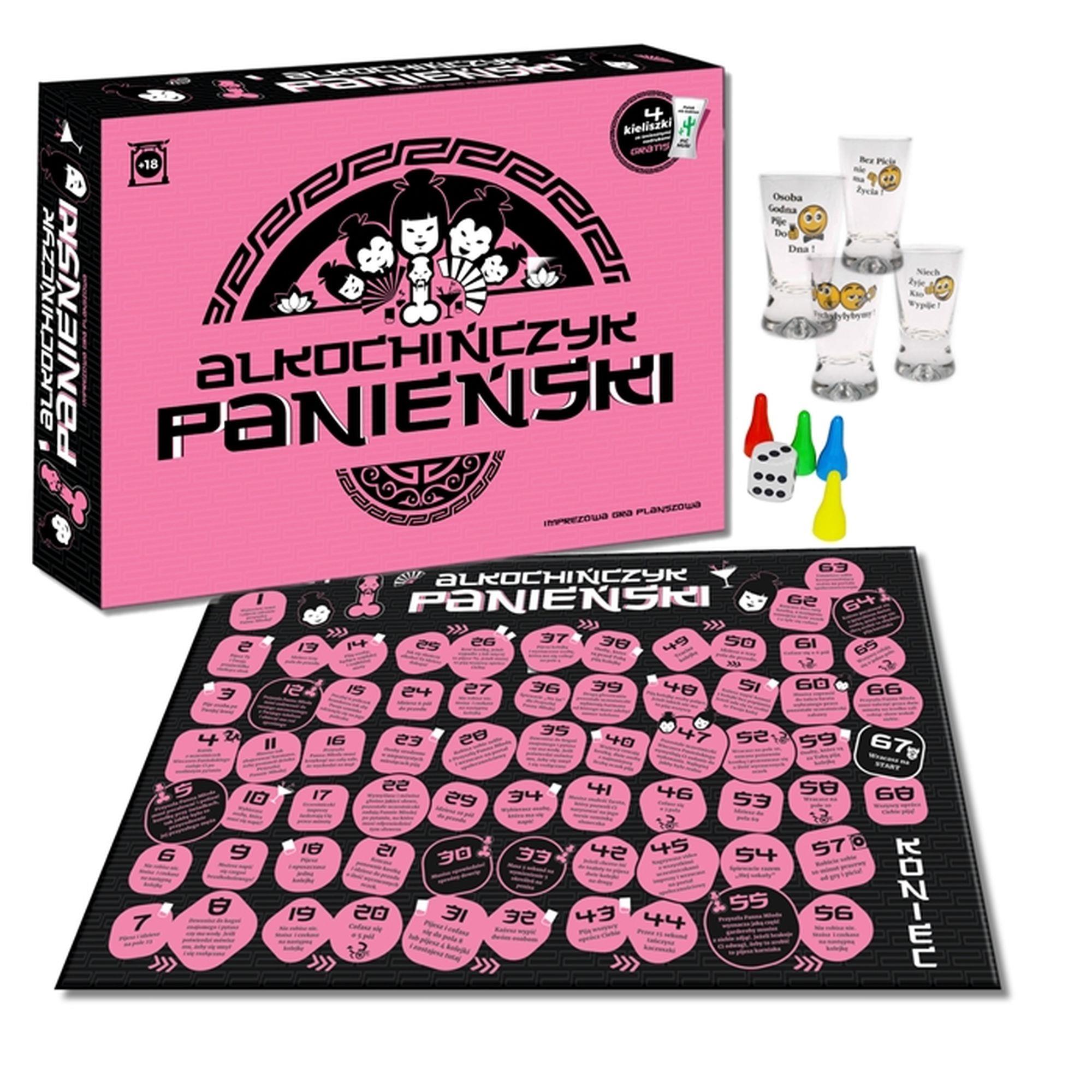 170720256878d84385a89.jpeg Gra na wieczór panieński alkochińczyk i kieliszki - obrazek 1