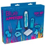 Blue Appetizer 8-piece set