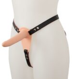 Wibrator strap-on uprząż paski 10 trybów 15cm sex - obrazek 7