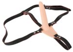 Wibrator strap-on uprząż paski 10 trybów 15cm sex - obrazek 9