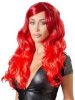 Wig red wavy long - obrazek 7