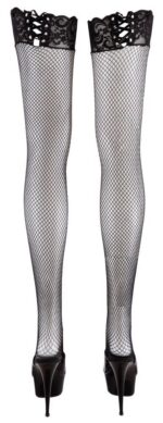 Net Stockings Lace S/M - obrazek 8