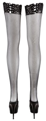 Net Stockings Lace S/M - obrazek 9