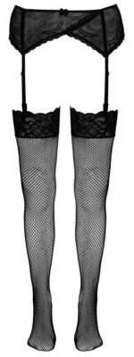 Net Stockings Lace S/M - obrazek 10