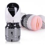 Wygodna sztuczna pochwa sex masturbator cyberskóra