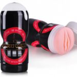 Wygodna sztuczna pochwa sex masturbator cyberskóra