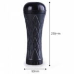 Sztuczna pochwa z wibracjami masturbator latarka - obrazek 6