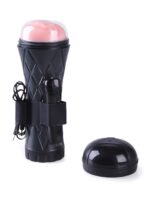 Sztuczna pochwa z wibracjami masturbator latarka - obrazek 9