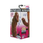 Realistyczna nakładka z kolcami na penisa podnieca - obrazek 7