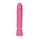 Realistyczny różowy penis w spiralne żyły 10,5cm - obrazek 3