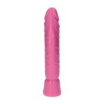 Realistyczny różowy penis w spiralne żyły 10,5cm - obrazek 4