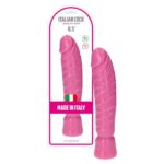 Realistyczny różowy penis w spiralne żyły 10,5cm - obrazek 8