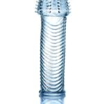 Elastyczna nakładka na penisa z kolcami stymuluje