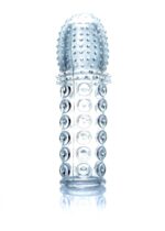 Rozciągliwa nakładka na penisa palce wypustki 14cm