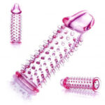 Rozciągliwa nakładka na penisa stymuluje kobietę - obrazek 5