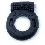 Pierścień na penisa z wypustkami wibrujący erekcja