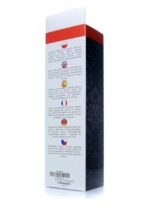 Wibrator czarny z cyberskóry naturalny penis - obrazek 8