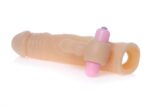 Nakładka przedłużająca penisa sex wibracje 18cm - obrazek 6