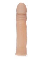 Elastyczna realistyczna nakładka na penisa 18cm - obrazek 5