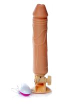 Dildo z przyssawką pilotem penis realistyczny 24cm - obrazek 7