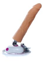 Wibrator z przyssawką pilotem realistyczny 26cm - obrazek 4