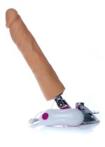 Wibrator z przyssawką pilotem realistyczny 26cm - obrazek 5