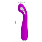 Wibrator z elektrostymulacją gspot 19cm 7trybów - obrazek 6