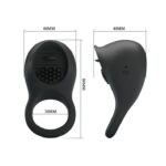 Ładowany pierścień na penisa ze stymulatorem 12try - obrazek 7