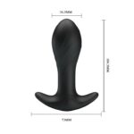 Zatyczka analna z wibracjami korek 10cm 12trybów - obrazek 5