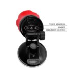 Wibrująca sztuczna pochwa masturbator z przyssawką - obrazek 8