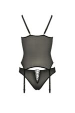 Bielizna-LARA CORSET black L/XL - Casmir - obrazek 5