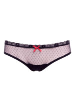 BARELY BARE PEEK A BOO BUTT BLACK - obrazek 6