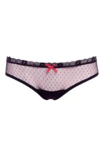 BARELY BARE PEEK A BOO BUTT BLACK - obrazek 7