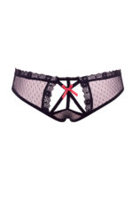 BARELY BARE PEEK A BOO BUTT BLACK - obrazek 8