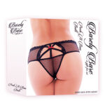 BARELY BARE PEEK A BOO BUTT BLACK - obrazek 10