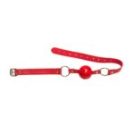 Knebel bezpieczny oddychający z otworami bdsm sex - obrazek 3