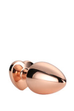 GLEAMING LOVE ROSE GOLD PLUG MEDIUM - obrazek 6