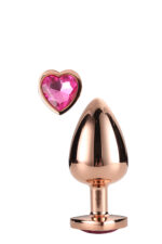 GLEAMING LOVE ROSE GOLD PLUG MEDIUM - obrazek 10