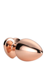 GLEAMING LOVE ROSE GOLD PLUG LARGE - obrazek 6