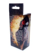 Korek analny ozdobny z kryształkiem metalowy 7cm - obrazek 9