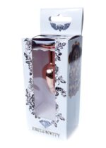 Korek analny ozdobny z kryształkiem metalowy 7cm - obrazek 8