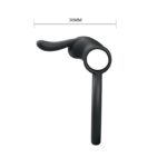 Pierścień erekcyjny na penisa jądra z masażerem - obrazek 7