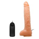 Dildo realistyczny sztuczny penis z wibracjami - obrazek 4