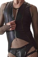 Seksowny kostium męski body + jockstrap wetlook L - obrazek 3