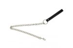 Obroża ze smyczą łańcuszkiem stalowym bondage bdsm - obrazek 5