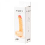 Naturalne dildo członek z jądrami przyssawka 17cm